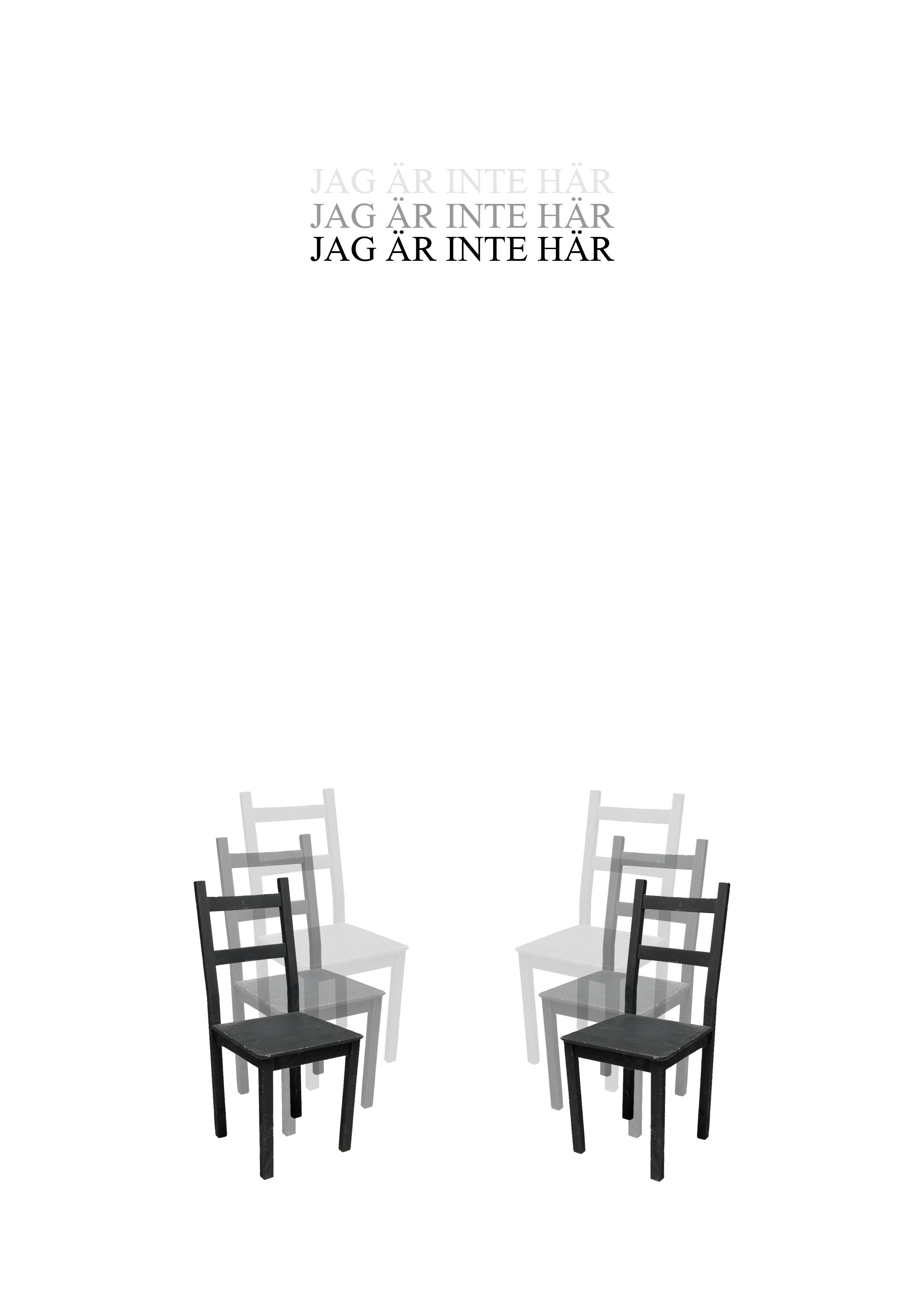 Jag är inte här affisch