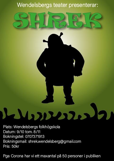 Färdig Affisch Shrek